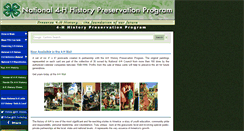Desktop Screenshot of 4-hhistorypreservation.com