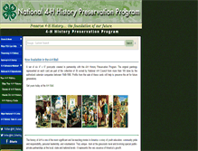 Tablet Screenshot of 4-hhistorypreservation.com